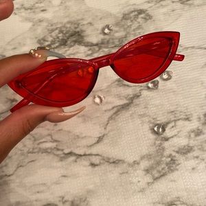 Red Cateye shades